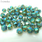 Multicolor 100pcs 4mm Bicone Austria Crystal Beads for DIY Jewelry Making - Hiccupzz