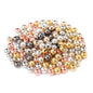 50-500pcs Gold color CCB Ball Beads Round Loose Bead For Making DIY Bracelet Necklace Wedding Jewelry - Hiccupzz