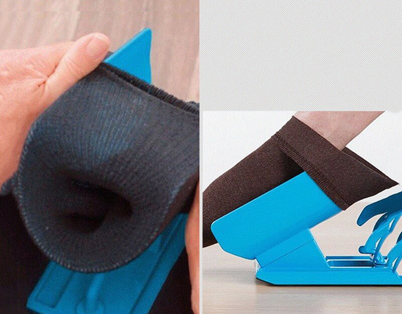 Pregnant Elderly Sock Wearing device Slider Easy on /off Sock Aid Kit , No Bending, Stretching, Straining