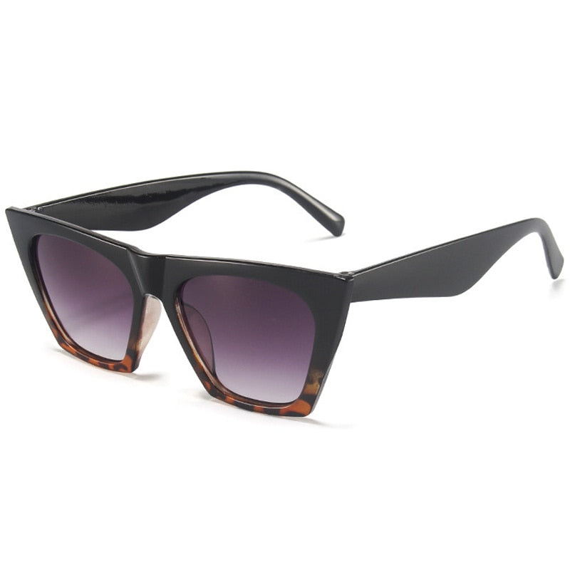 Woman Sunglasses Black Cat Eye Brand Designer