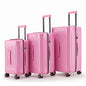 3 Piece Luggage Set 20/24/28 Inch PC Material Suitcase With Wet Dry Separation Anti-Explosion Zipper
