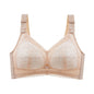 FallSweet Wireless Bras for Women Thin Cup Lingeire Plus Size Lace Underwear Minimizer Brassiere B C D E Cup - Hiccupzz