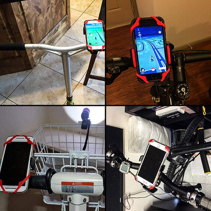 Anti-Slip Silicone Strap for Cell Phone Mount Holder on Bike/Bicycle/Motorcycle/Handlebar - Hiccupzz