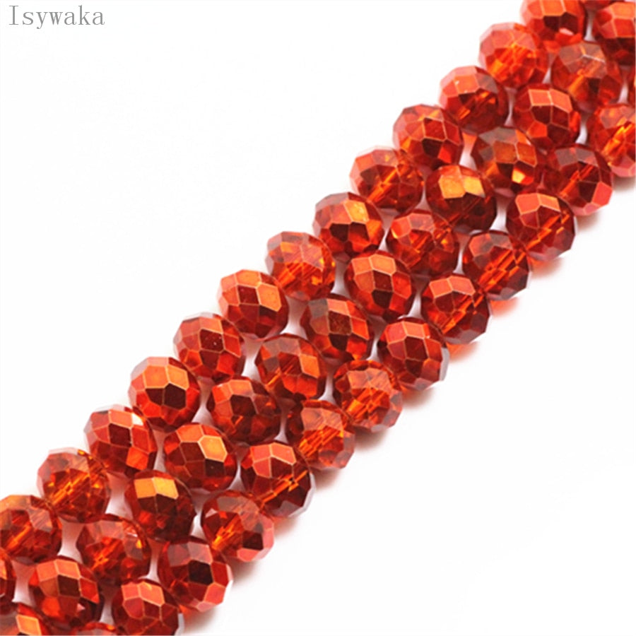 Multicolor 3*4mm,4*6mm,6*8mm Austria faceted Crystal Glass Beads for Jewelry Making