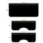 3 Pcs Auto Mechanic Magnetic Leather Fender Protector Clip Pad with Hook for Car Repair - Hiccupzz