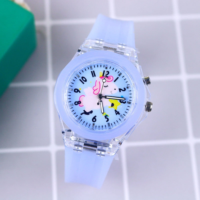 Disney Princess Elsa Watches for Girls, Silicone Strap