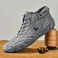Male Ram Shoes High Cotton-padded Shoes Casual Fleece-lined - Hiccupzz