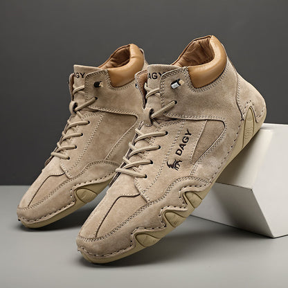 Male Ram Shoes High Cotton-padded Shoes Casual Fleece-lined - Hiccupzz