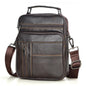 Men Genuine Leather Shoulder Bag - Hiccupzz