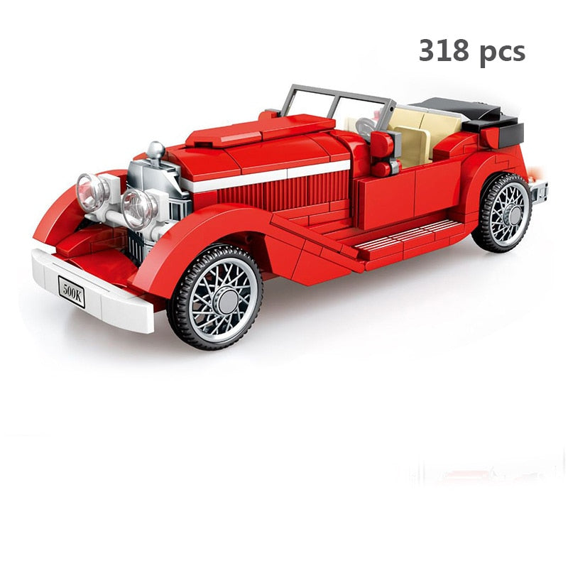 Sports Racing Car Building Blocks Educational Toys for Kids 2023