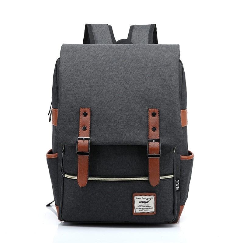 Vintage 16 inch Laptop Backpack for Unisex