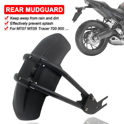 Mudguard For Yamaha MT07 MT-09 Tracer 7 2021 2022 Tracer 900 700 2016 Motorcycle Rear Fender Mud Splash Guard Protector Cover - Hiccupzz