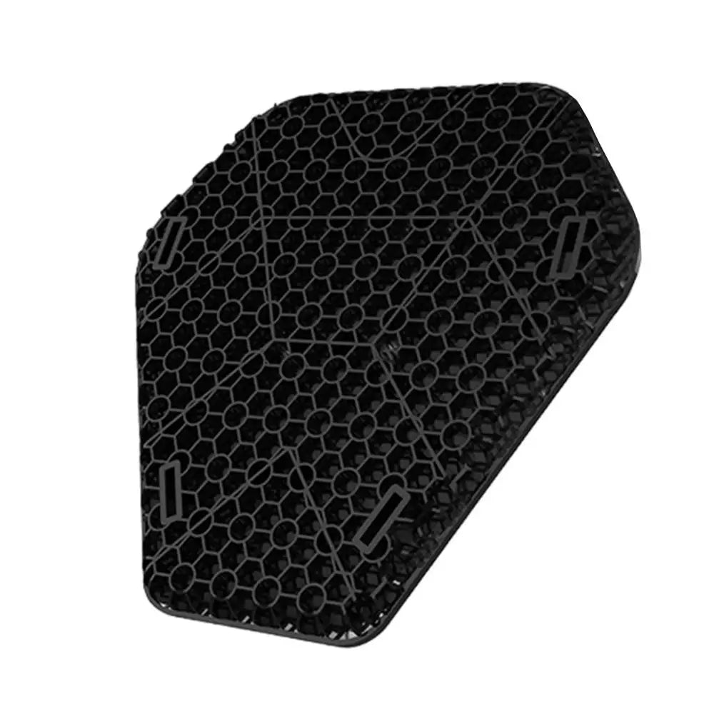 Comfortable Motorcycle Seat Shock Absorption Pad - 3D Honeycomb Breathable Cushion for Riding & Cycling Accessories