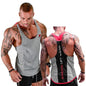 Men's Bodybuilding Tank Top - Cotton Sleeveless Gym Shirt - Hiccupzz