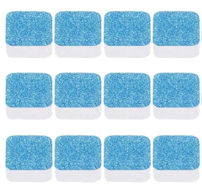 Detergent 4/8/12 PCS Household Cleaning Accessories Washing Machine Cleaning Tablets Effervescent Cleaning Tablets Cleaner For - Hiccupzz