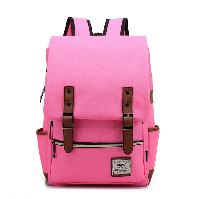 Vintage 16 inch Laptop Backpack for Unisex