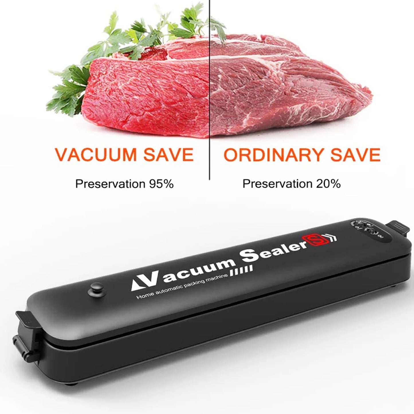 Best Vacuum Sealer Fruit Vegetable Preservation Machine Home Electric Food Vacuum Sealing Aspirapolvere Seladora A Vacuo