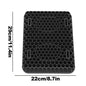 Comfortable Motorcycle Seat Shock Absorption Pad - 3D Honeycomb Breathable Cushion for Riding & Cycling Accessories - Hiccupzz