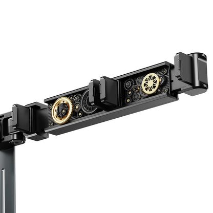 Foldable Tablet/Phone Holder – Adjustable Aluminum Alloy Stand with 360° Rotation, Bed & Desk Mount for 4–12.9 Inch Devices (iPad, iPhone, Tablets, Smartphones)