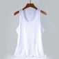Men's Ice Silk Mesh Tank - Transparent Gym Stringer Bodybuilding Vest - Hiccupzz