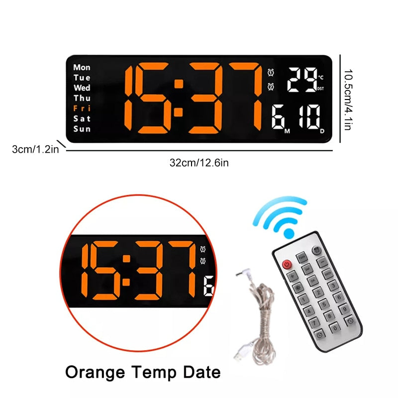 Digital Wall Clock