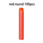 Soft Hollow Round Head Sucker Refill Darts Bullets for Nerf EVA Military Guns for Children - Hiccupzz