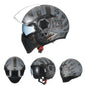 Modular Motorcycle  Full Face Helmet  DOT ECE Approved - Hiccupzz