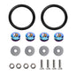 Aluminum Universal Quick Release Fasteners Bumper Fender Washers For Honda Civic Kia Mitsubishi Detachable Screws - Hiccupzz