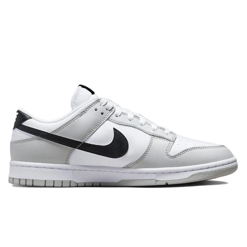 Nike Dunk Retro Black White Skateboarding Shoes - Classics for Men & Women, Genuine Leather, Non-Slip, Comfortable SB Running Sneakers