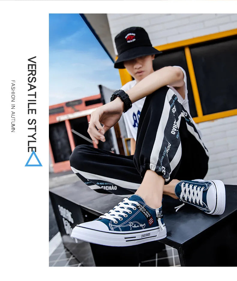 2024 Men's Lightweight Breathable Casual Sneakers - Flat Sports Shoes for Men