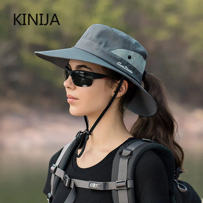 Women Ponytail Waterproof Sun - Hiccupzz