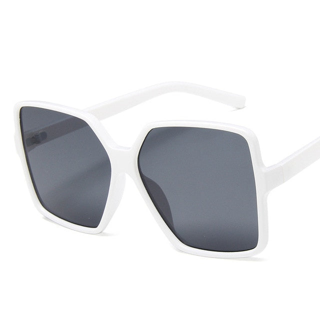 Oversize Sunglasses Gradient Plastic Brand Designer Female Sun Glasses Uv400