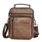 Men's Natural Leather Handbag For Tablet - Hiccupzz