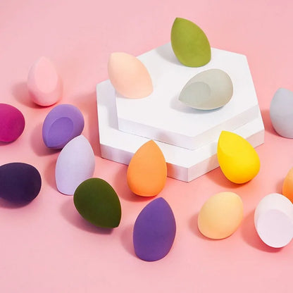 Gourd Cosmetic Sponge Wet and Dry Smear-Proof Makeup Sponge Puff Beauty Tool Super Soft Professional Makeup Tool for Women Girls - Hiccupzz