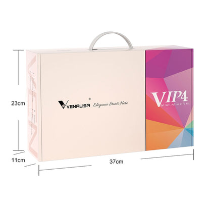 New Fashion Color Gel Polish Kit VIP4 HEMA FREE Enamel Vernish For Nail Art Design Whole Set Nail Gel Learner Kit - Hiccupzz