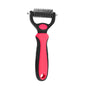 Professional Pet Deshedding Brush - Dog Hair Remover & Knot Cutter for Cats and Puppies | Grooming & Shedding Comb for Dogs - Hiccupzz