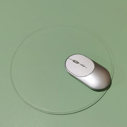 Waterproof PU Leather Mouse Pad Gaming Mouse Pad Simple Solid Color Antislip Computer Desk Accessories School Office Accessories - Hiccupzz