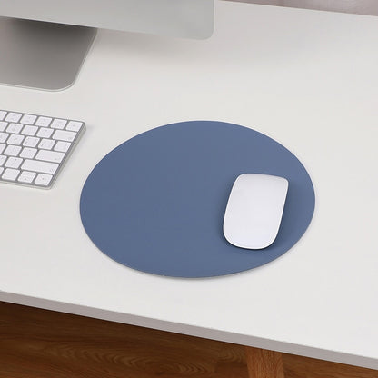 Waterproof PU Leather Mouse Pad Gaming Mouse Pad Simple Solid Color Antislip Computer Desk Accessories School Office Accessories - Hiccupzz