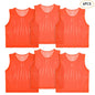 6/12 PCS Adults Children Soccer Training Vest Football Shirts Jerseys - Hiccupzz