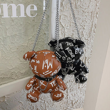 3D Cartoon Bear Purses and Handbags for Women - Hiccupzz