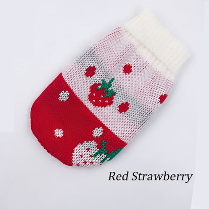 Warm Dog Clothes for Small Dog Coats Jacket Winter Clothes for Dogs Cats Clothing Chihuahua Cartoon Pet Sweater Costume Apparels - Hiccupzz