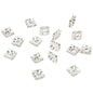 50pcs/lot  Crystal Round Loose Spacer Beads for DIY Making Bracelet Necklace Accessories - Hiccupzz