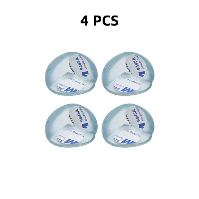 4 Pcs/8 Pcs/12 Pcs Baby Safety Silicone Table Corner Edge Protectors - Anti-Collision Guards for Children