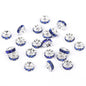 50pcs/lot  Crystal Round Loose Spacer Beads for DIY Making Bracelet Necklace Accessories - Hiccupzz