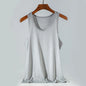Men's Ice Silk Mesh Tank - Transparent Gym Stringer Bodybuilding Vest - Hiccupzz