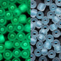 600pcs 3mm Luminous Glass Seed Beads Glow In The Dark  for DIY Jewelry Marking - Hiccupzz