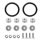 Aluminum Universal Quick Release Fasteners Bumper Fender Washers For Honda Civic Kia Mitsubishi Detachable Screws - Hiccupzz