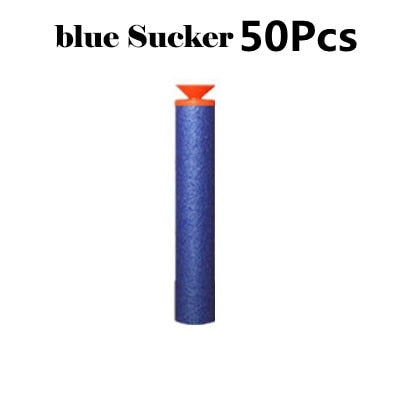 Soft Hollow Round Head Sucker Refill Darts Bullets for Nerf EVA Military Guns for Children