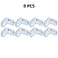 4 Pcs/8 Pcs/12 Pcs Baby Safety Silicone Table Corner Edge Protectors - Anti-Collision Guards for Children