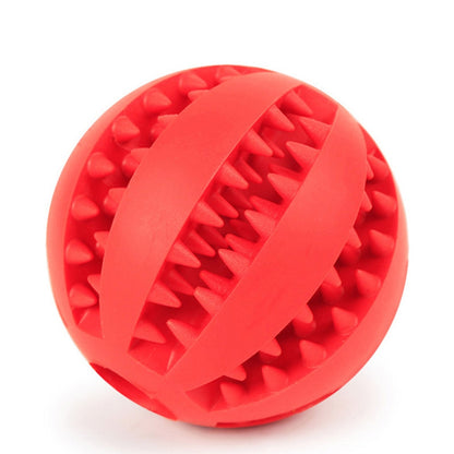 Toys for Dogs Rubber Dog Ball for Puppy Funny Dog Toys for Pet Puppies Large Dogs Tooth Cleaning Snack Ball Toy for Pet - Hiccupzz